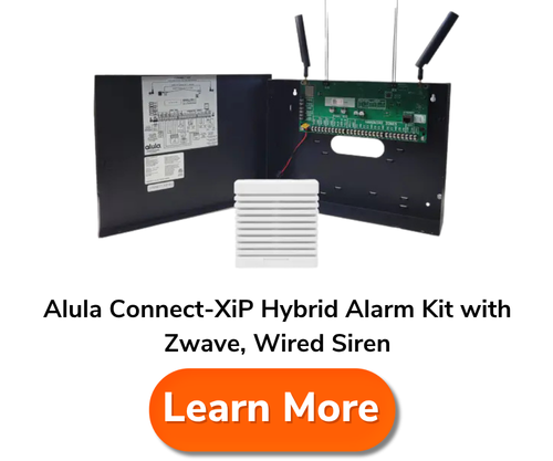 Alula Connect XiP Panel with siren